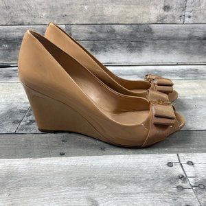 Tory Burch Trudy Patent Leather wedges